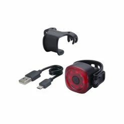 BBB Licht Spirit Hinten USB / Akku, 3 Lumen Mit Schnellverschluss, 9 Modi -Beleuchtung Set Verkäufe bbb licht spirit hinten usb akku 3 lumen mit schnellverschluss 9 modi9
