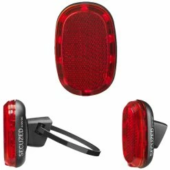 Busch & Müller Busch + M&uuml;ller R&uuml;cklicht E-Bike, SECUZED, DC 5-15V, Schutzblech/Sattelst&uuml;tze/Streben Montage, 333ALDC, He8