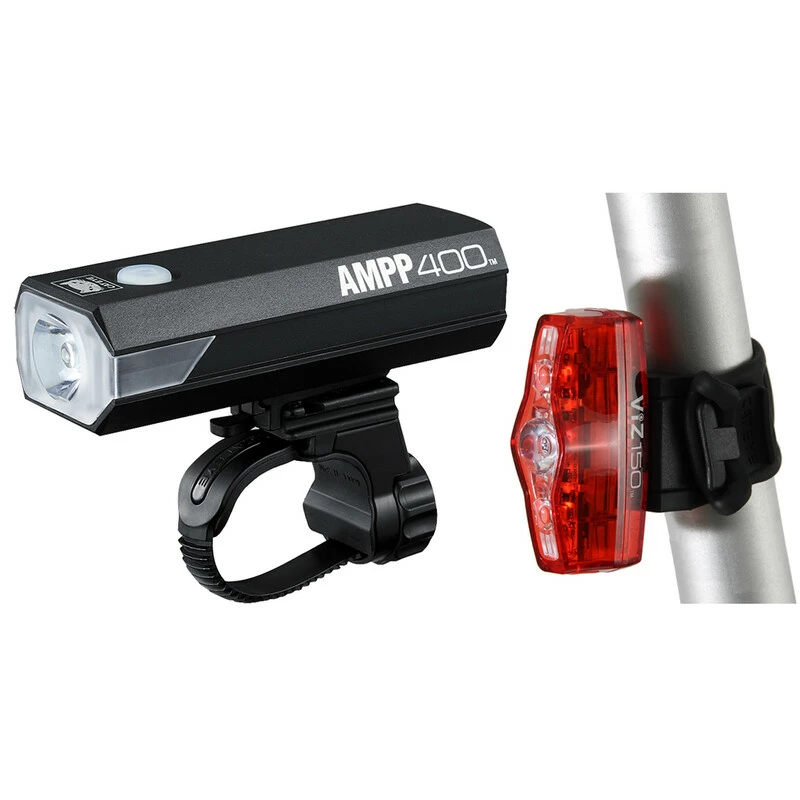 Cat Eye Cateye Lichtset, AMPP400 + ViZ150 3 Cat Eye Cateye Lichtset, AMPP400 + ViZ150