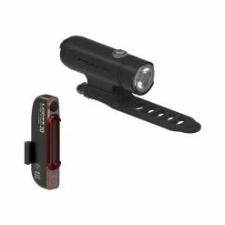 Lezyne Classic Drive 500 / Stick Pair Matt Matt Black / Black