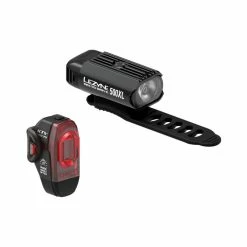 Lezyne Hecto Drive 500XL / KTV Pro Pair Black