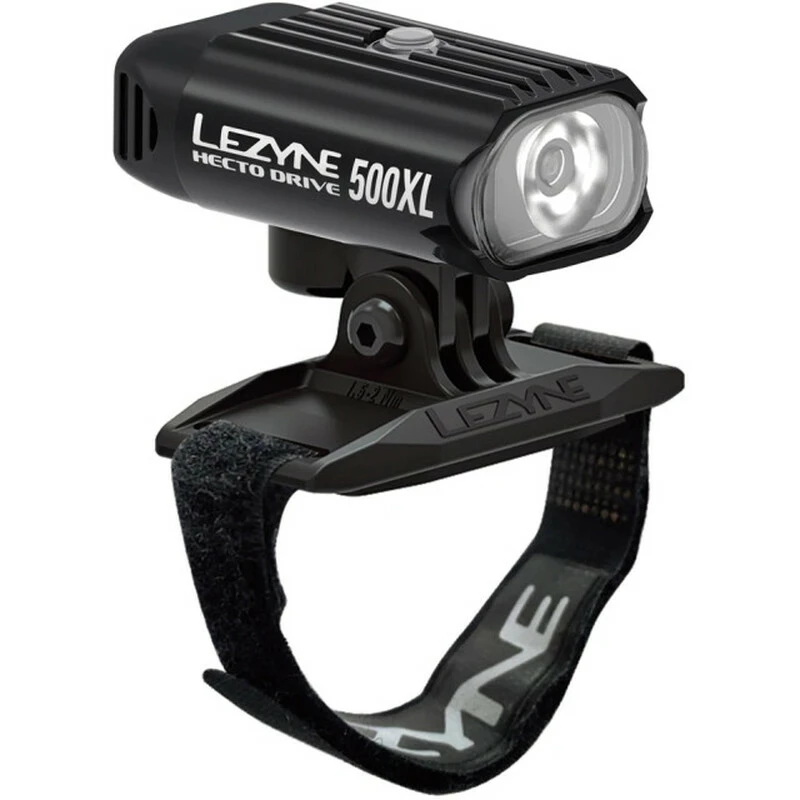 Lezyne Helmlampe Helmet Hecto Drive 500Xl, Black 3 Lezyne Helmlampe Helmet Hecto Drive 500Xl, Black