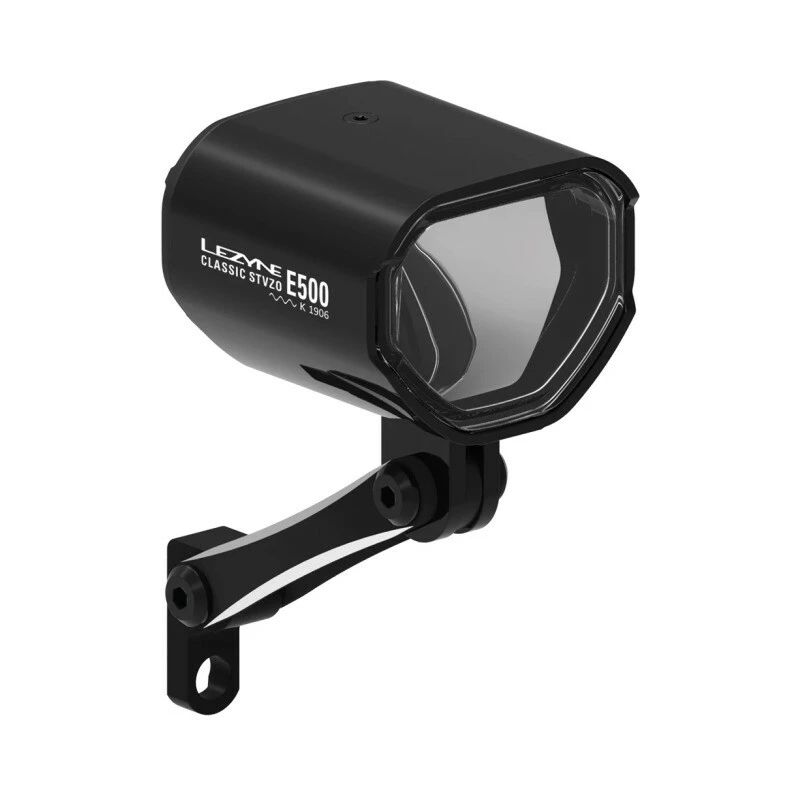 Lezyne Vorderlicht E-Bike Classic STVZO E500, Black 4 Lezyne Vorderlicht E-Bike Classic STVZO E500, Black – Bild 2
