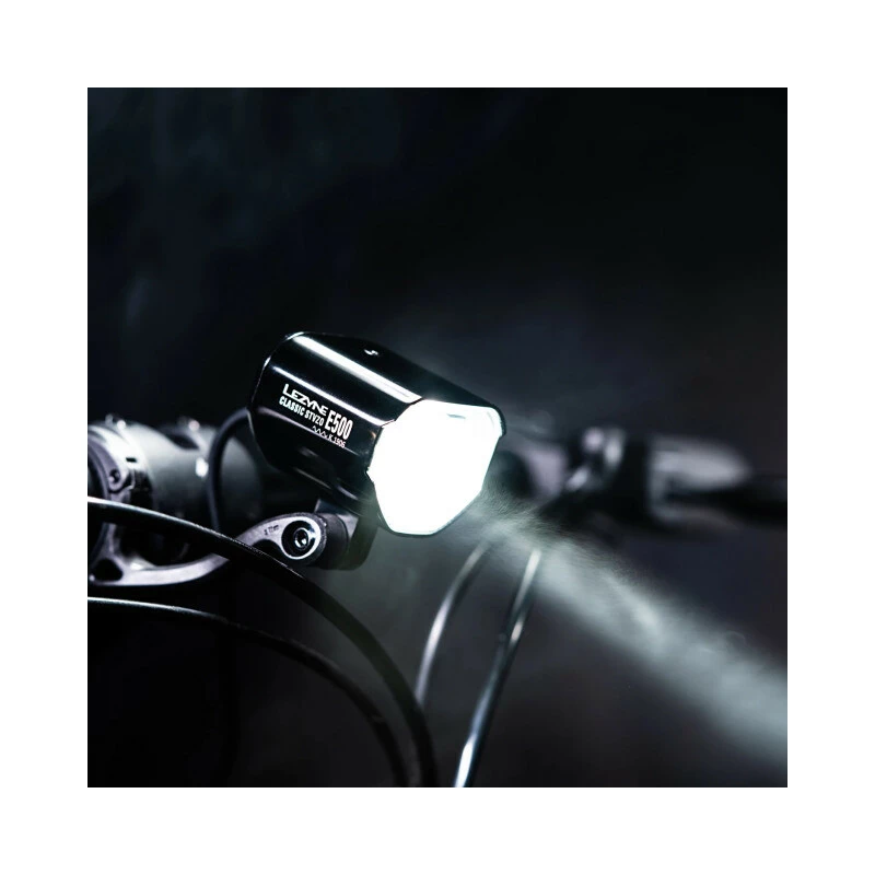 Lezyne Vorderlicht E-Bike Classic STVZO E500, Black 5 Lezyne Vorderlicht E-Bike Classic STVZO E500, Black – Bild 3