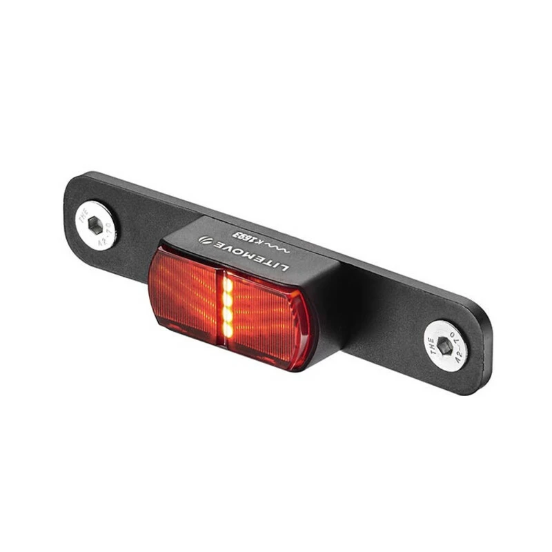 Litemove Rücklicht TS-RK E25 50mm Für Gepäckträgermontage 4 Litemove Rücklicht TS-RK E25 50mm Für Gepäckträgermontage – Bild 2