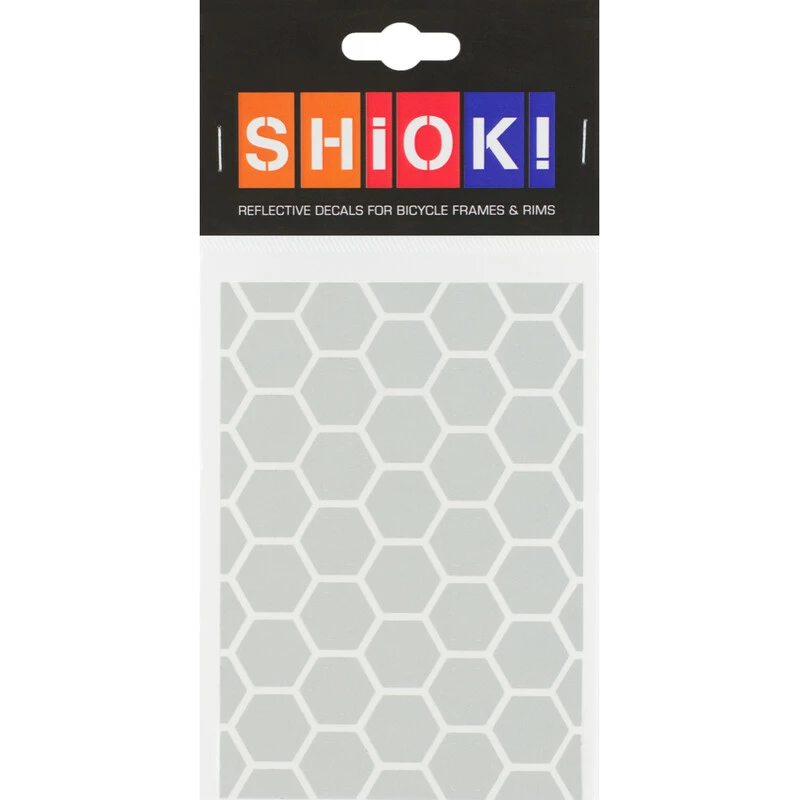 SHIOK! Reflektor Folienset Honeycomb Weiss 1 Bogen DIN A6 3 SHIOK! Reflektor Folienset Honeycomb Weiss 1 Bogen DIN A6