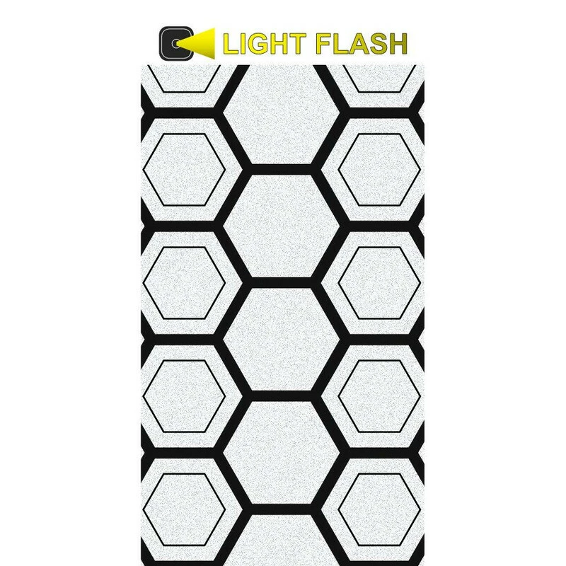 SHIOK! Reflektor Folienset Honeycomb Weiss 1 Bogen DIN A6 4 SHIOK! Reflektor Folienset Honeycomb Weiss 1 Bogen DIN A6 – Bild 2