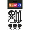 SHIOK! Reflektor Folienset Skull&amp;Bones Schwarz 1 Bogen DIN A6 -Beleuchtung Set Verkäufe shiok reflektor folienset skullbones schwarz 1 bogen din a6