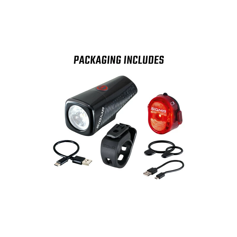 Sigma Lampe BUSTER 150 / Nugget USB Set, 19170, Schwarz, 150 Lumen, USB-Ladekabel 4 Sigma Lampe BUSTER 150 / Nugget USB Set, 19170, Schwarz, 150 Lumen, USB-Ladekabel – Bild 2