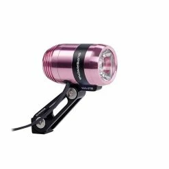 Supernova E3 PRO 2, Pink Terraflux Linse, F. Nabendynamo, Multimount-Halter