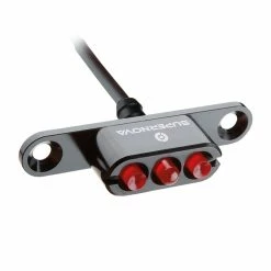 Supernova E3 Rücklicht Tail Light 2, 6V, Schwarz 50mm Befestigungslöcher