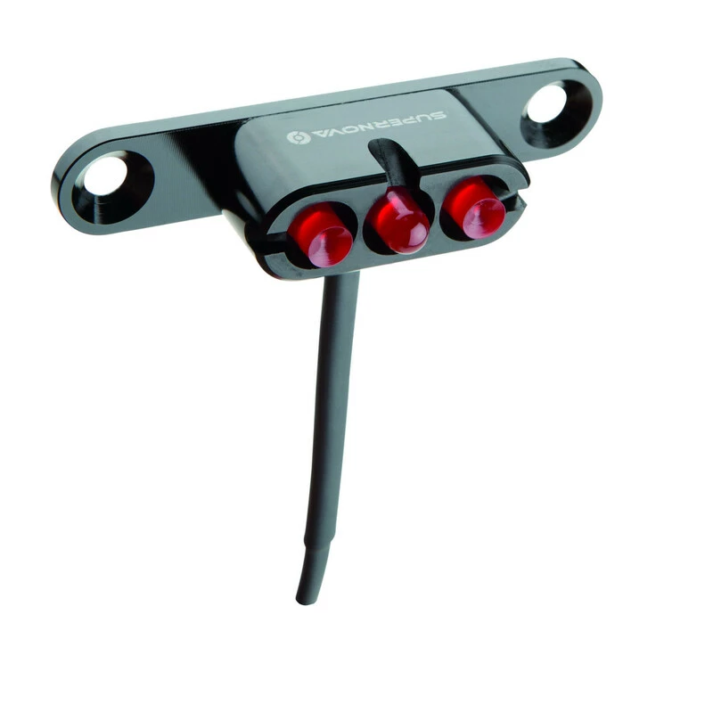 Supernova Rücklicht E3 Tail Light-FR, 6V Schwarz Kabelausgang Nach Unten, 950mm Kabel, 3 Supernova Rücklicht E3 Tail Light-FR, 6V Schwarz Kabelausgang Nach Unten, 950mm Kabel,