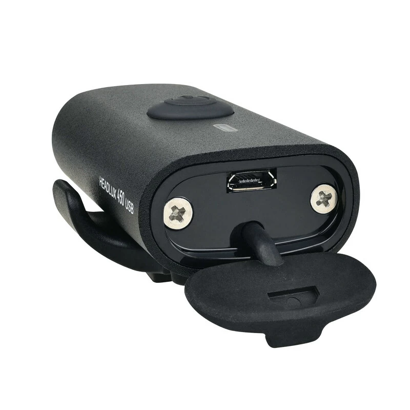 Topeak Headlux 450 USB Scheinwerfer, Schwarz Scheinwerfer Mit 450 Lumen, USB, Aluminium Gehäuse 6 Topeak Headlux 450 USB Scheinwerfer, Schwarz Scheinwerfer Mit 450 Lumen, USB, Aluminium Gehäuse – Bild 4