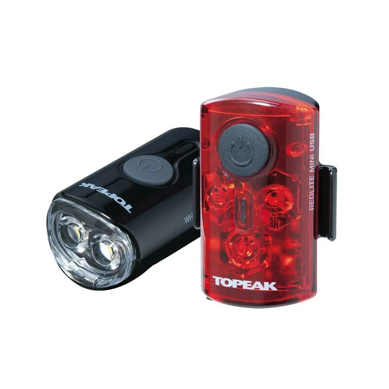 Topeak Mini USB Combo WhiteLite & Redlite USB Lichtset Mit Mini USB Ladeport, Mit Gummiband 3 Topeak Mini USB Combo WhiteLite & Redlite USB Lichtset Mit Mini USB Ladeport, Mit Gummiband