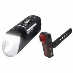 Trelock Beleuchtungs-Set LS 660 I-GO VISION LITE + LS 740 I-GO