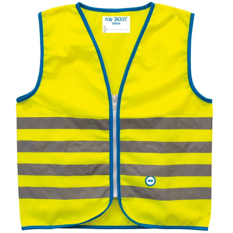 WOWOW Leuchtweste, FUN JACKET KIDS, GELB, L 3 WOWOW Leuchtweste, FUN JACKET KIDS, GELB, L