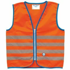 WOWOW Leuchtweste, FUN JACKET KIDS, ORANGE, L