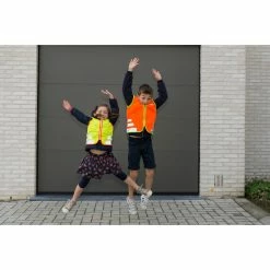 WOWOW Leuchtweste, NUTTY JACKET KIDS, GELB, M -Beleuchtung Set Verkäufe wowow leuchtweste nutty jacket kids gelb m3