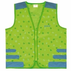 WOWOW Leuchtweste, NUTTY JACKET KIDS, GR&Uuml;N, XS